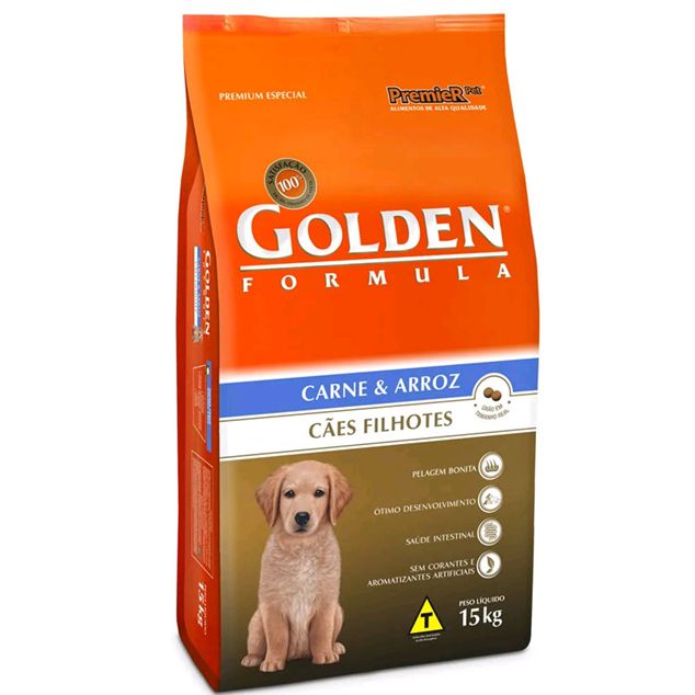 GOLDEN FORMULA FILHOTE CARNE 15KG 174,00