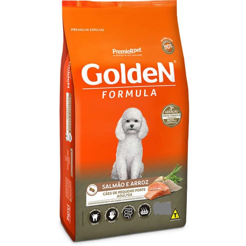 GOLDEN FORMULA ADULTO SALMAO MINIBITZ 10,1KG 97,90