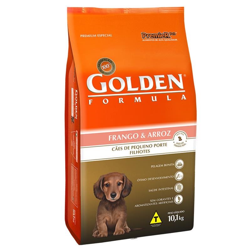 GOLDEN FORMULA FILHOTE FRANGO MINI BITS 10,1KG 137,00