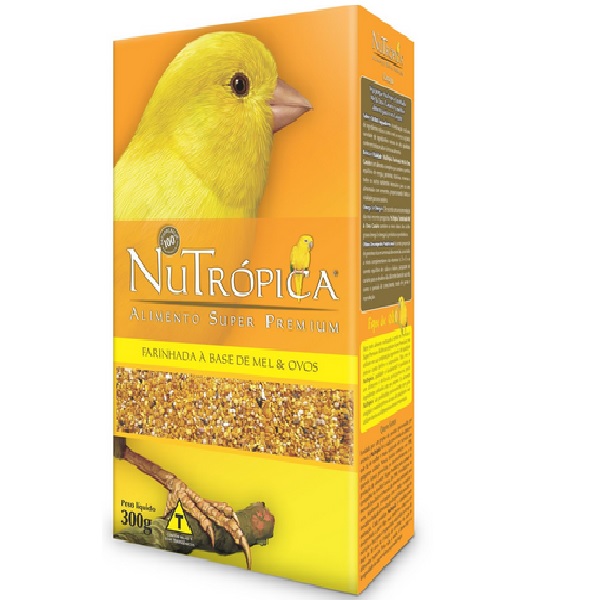 NUTROPICA CANARIO MEL E OVOS 300GRS