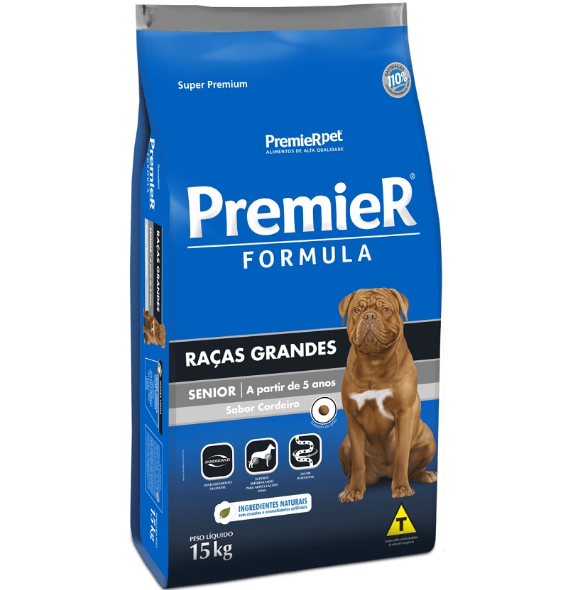 PREMIER FORMULA ADULTO RAAS GRANDES SENIOR 15KG 257,00