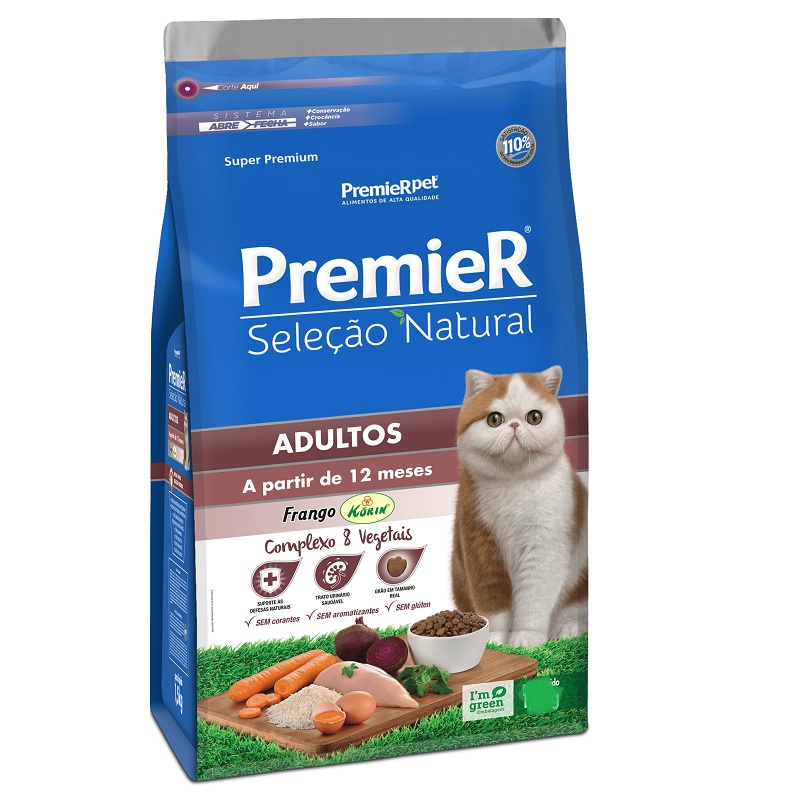 PREMIER GATOS SELEO NATURAL ADULTOS 7,5KG