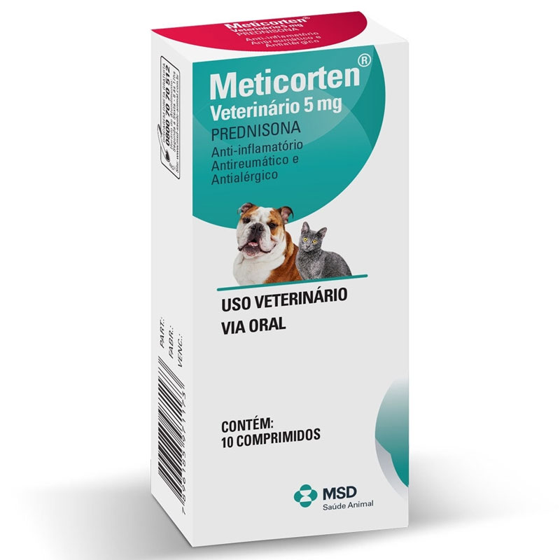 METICORTEN 5 MG 10 COMPRIMIDOS