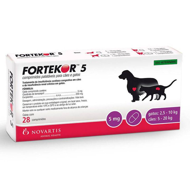 FORTEKOR 5 MG 28 COMP