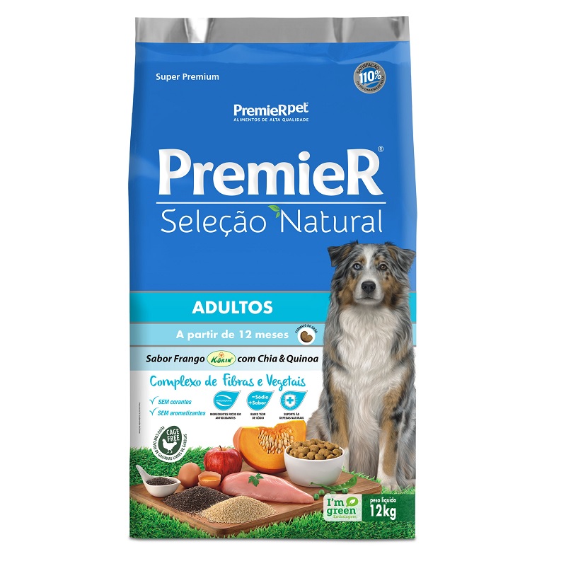 PREMIER ADULTO SELEO NATURAL KORIN 12KG 274,90