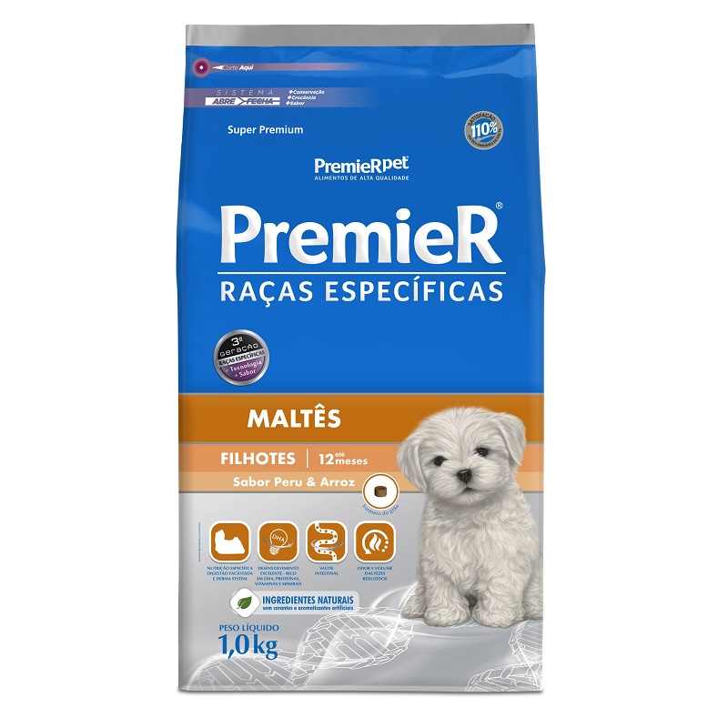 PREMIER MALTES FILHOTE 1KG 43,90