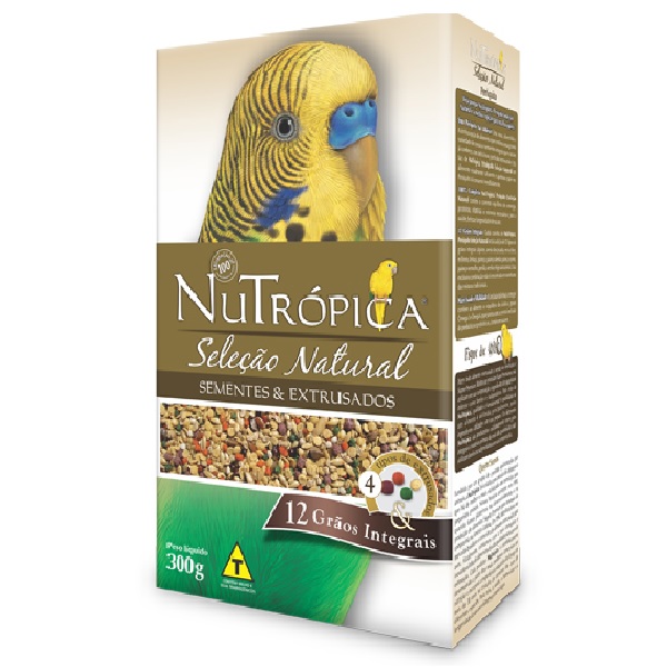 NUTROPICA PERIQUITO SELECAO NATURAL 300GRS