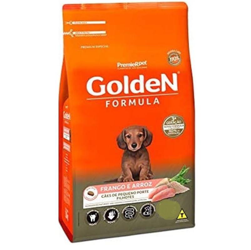 GOLDEN FORMULA FILHOTE FRANGO MINI BITS 3KG 58,00