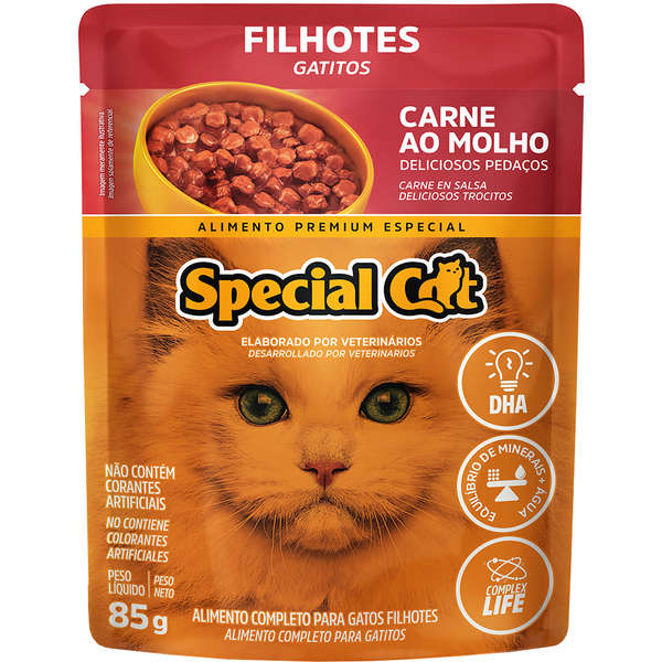 SPECIAL CAT SACHE FILHOTES DE CARNE