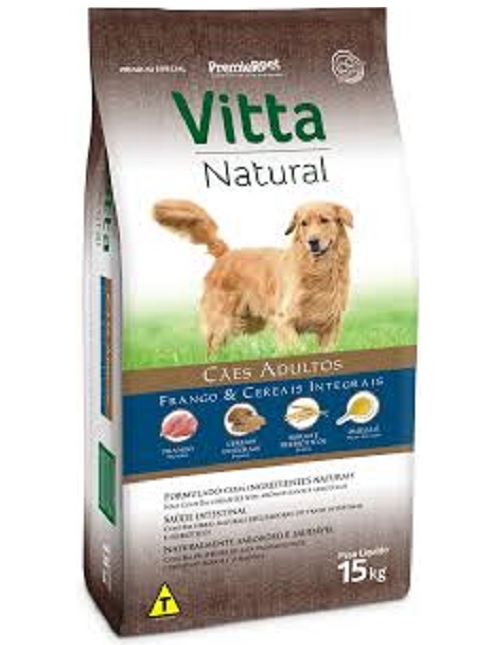 VITTA NATURAL ADULTOS FRANGO 15KG