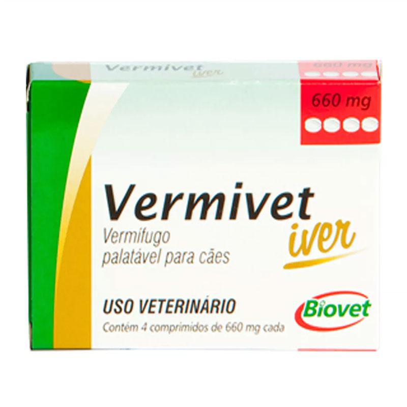 VERMIVET IVER 660MG