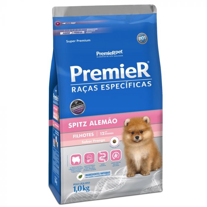 PREMIER SPITZ ALEMO FILHOTES 1KG 43,90