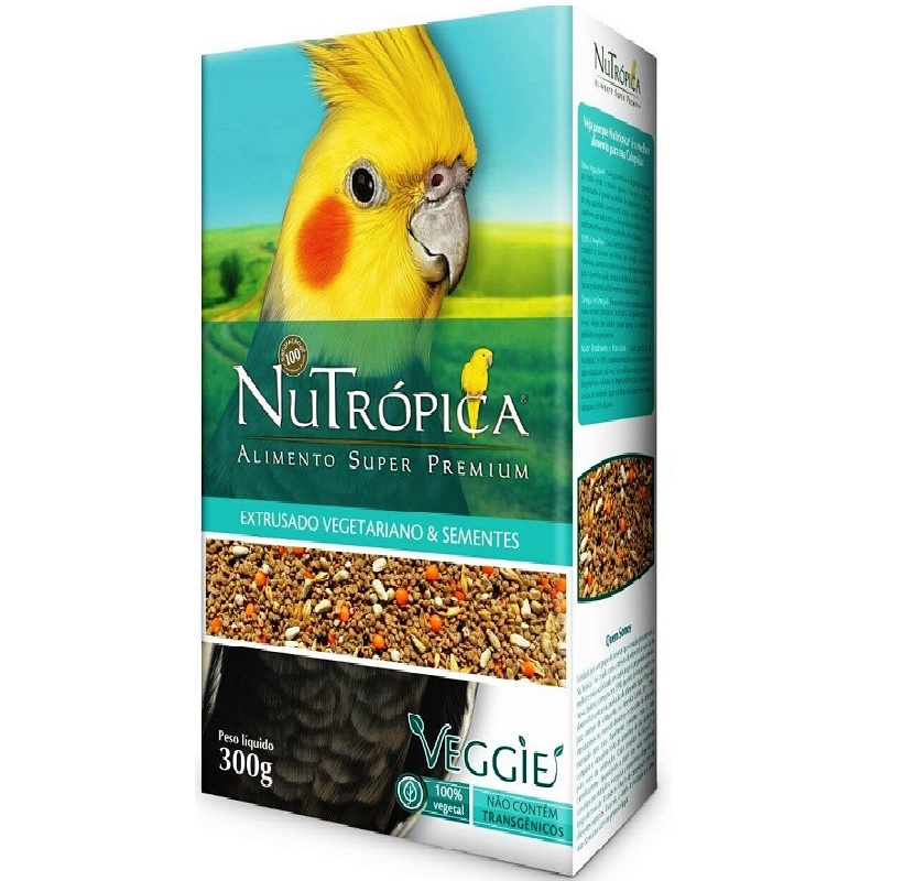 NUTROPICA CALOPSITA VEGETARIANA  300G