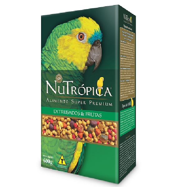 NUTROPICA PAPAGAIO FRUTAS 600GRS