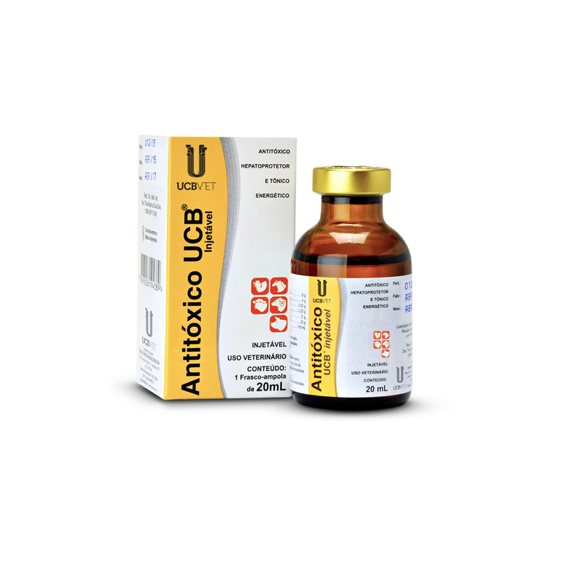 ANTITOXICO UCB INJETAVEL 20ML