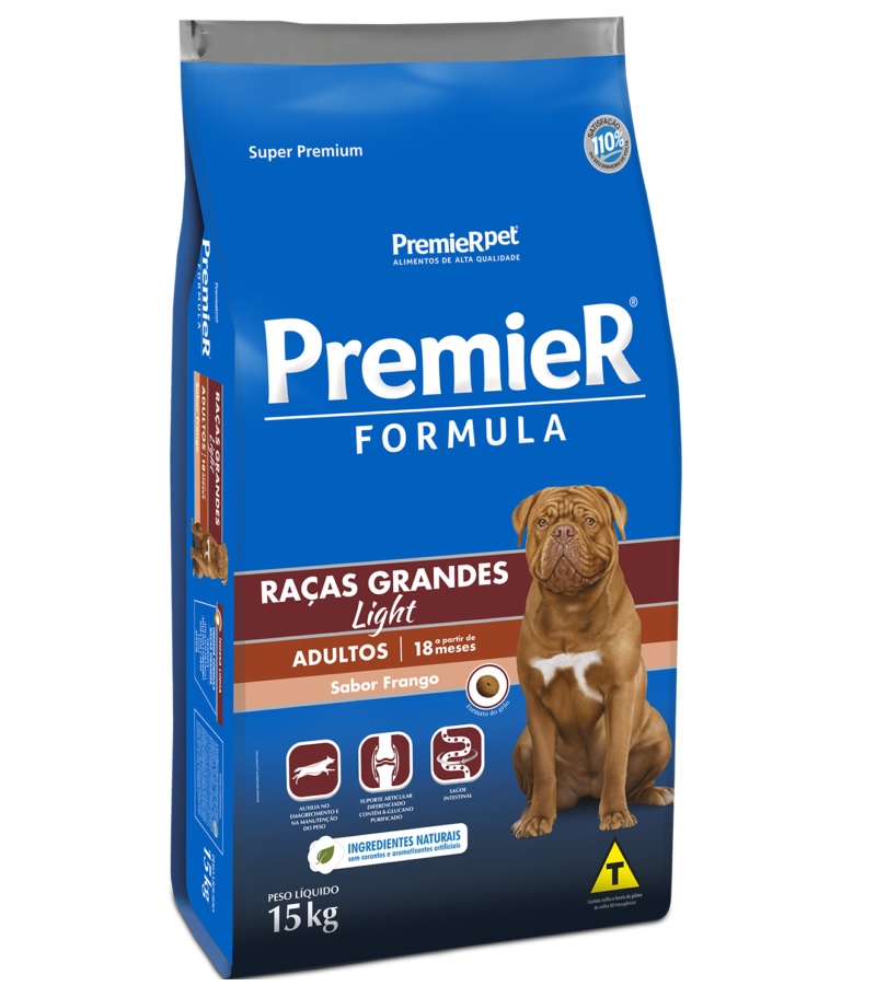 PREMIER FORMULA  ADULTO RAAS GRANDES LIGHT 15KG 252,00