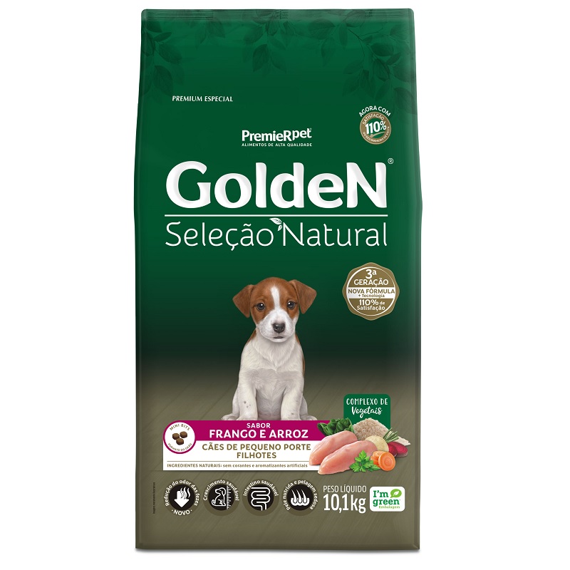 GOLDEN FILHOTE SELEO NATURAL RAA PEQUENA 10,1 KG 150,00