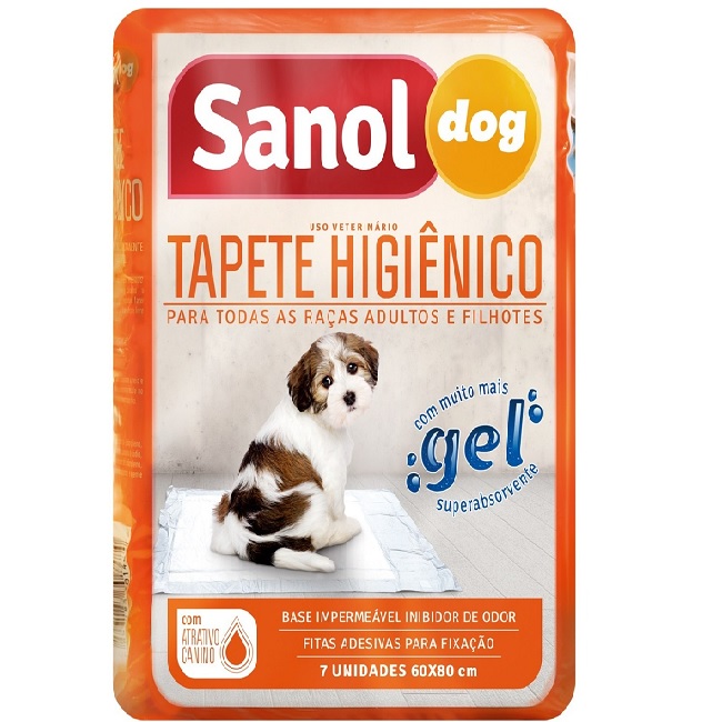 TAPETE HIGIENICO SANOL C/ 7