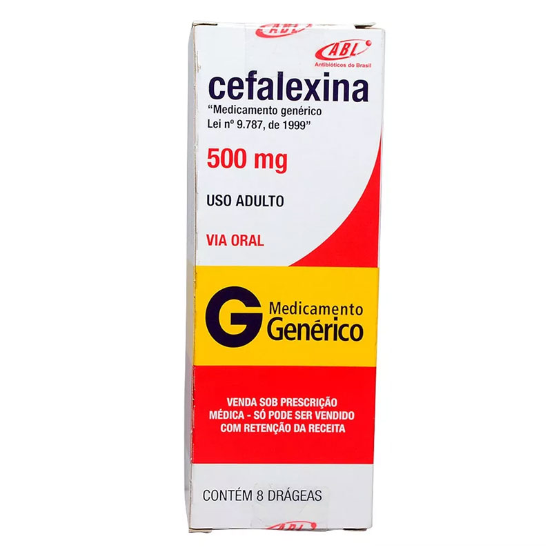 CEFALEXINA 500MG