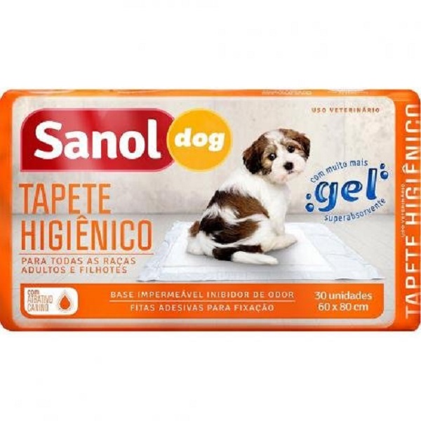 TAPETE HIGIENICO SANOL C/ 30