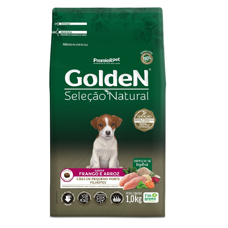 GOLDEN FILHOTE SELEO NATURAL RAA PEQUENA 1KG 24,00