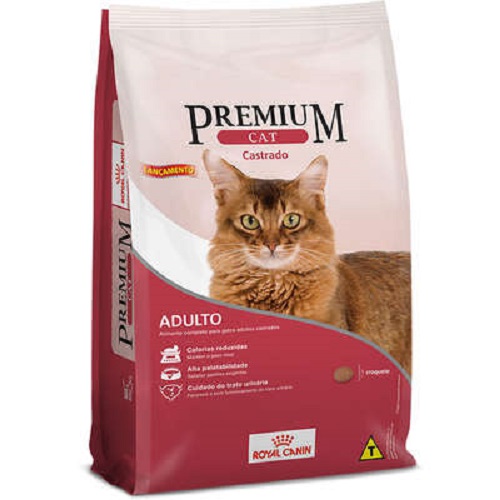 PREMIUM CAT CASTRADO 1KG (VERMELHO)