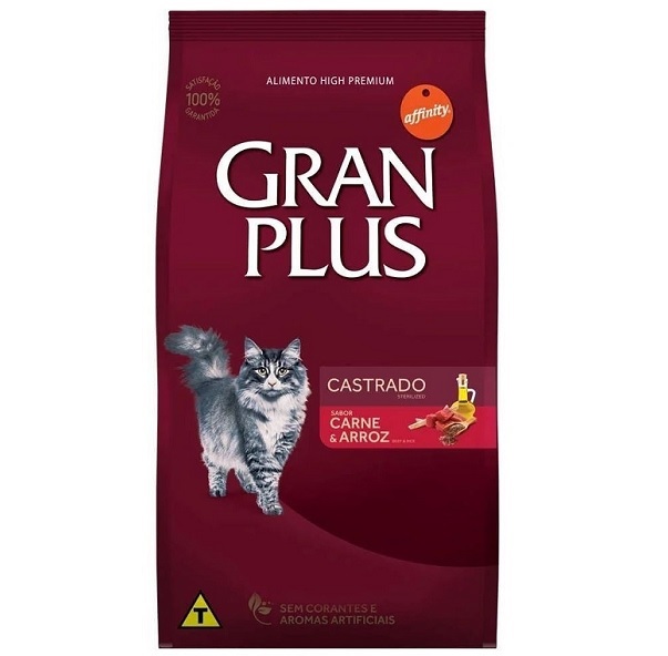 GRAN PLUS GATOS CARNE 10KG