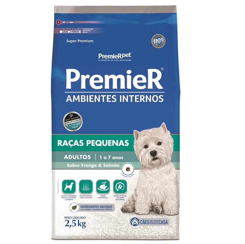 PREMIER AMBIENTES INTERNOS ADULTO 2,5KG 69,90