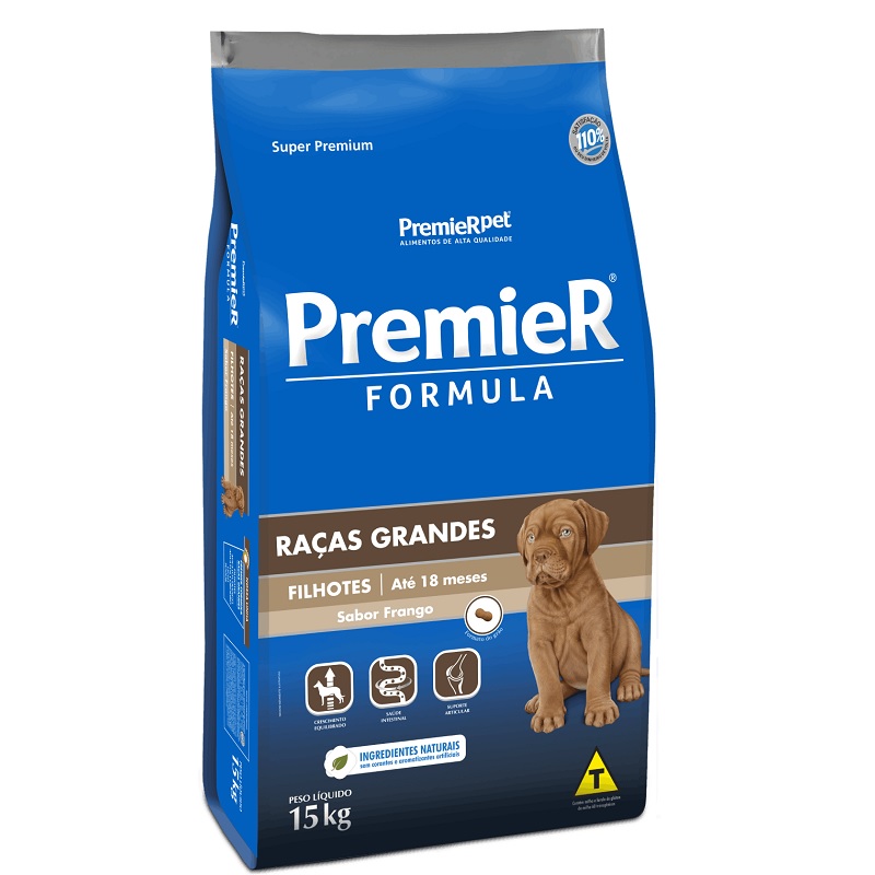 PREMIER FORMULA FILHOTE RAAS GRANDES 15KG 259,90