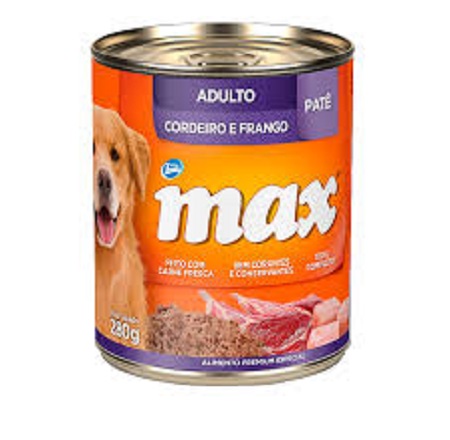 MAX LATA CORDEIRO E FRANGO ADULTO 280G