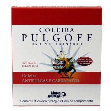 COLEIRA PULGOFF PARA CES 30CM