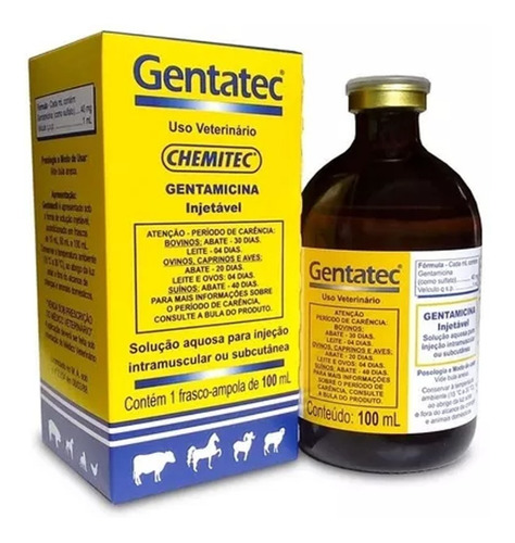 GENTATEC INJETAVEL 50ML