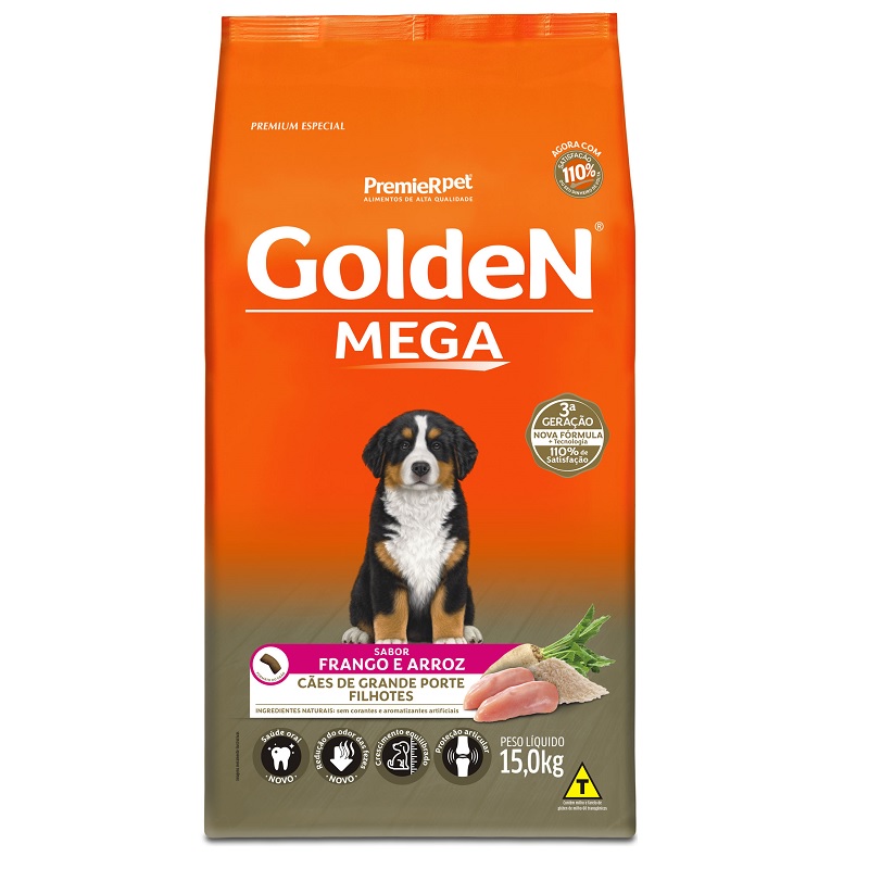 GOLDEN FILHOTE MEGA 15KG 129,90