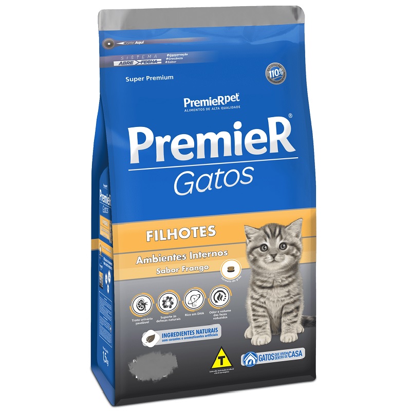 PREMIER GATO FILHOTE FRANGO 1,5KG 82,90