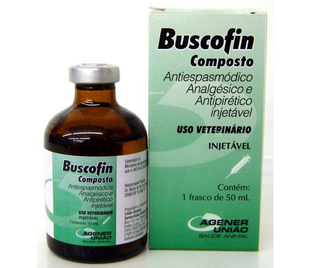 BUSCOFIN COMPOSTO INJETAVEL 50ML