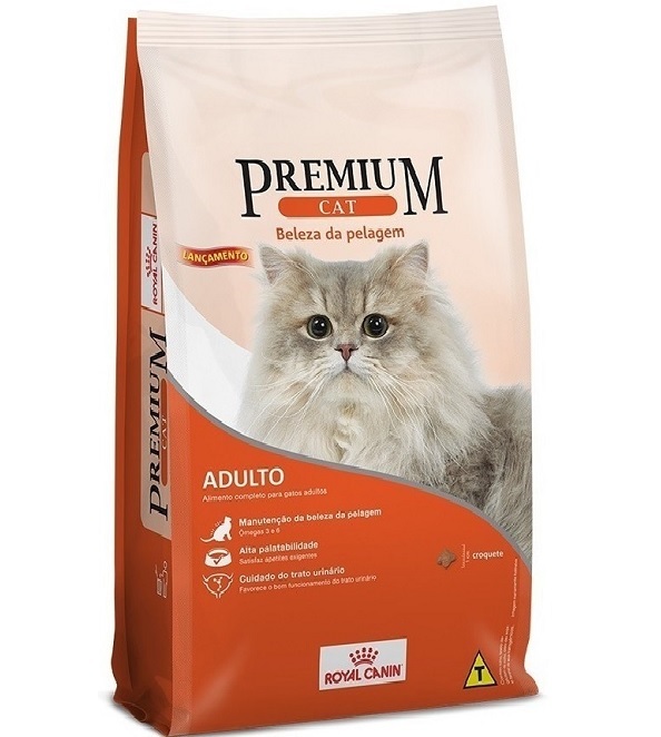 PREMIUM CAT BELEZA DA PELAGEM 1KG (LARANJA)