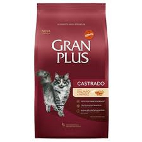 GRAN PLUS GATOS CASTRADOS SALMO 1KG