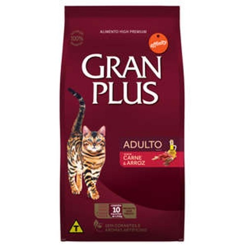 GRAN PLUS GATOS CARNE 3KG